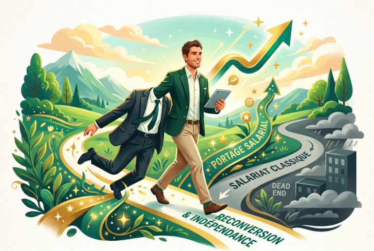 Reconversion professionnelle et portage salarial