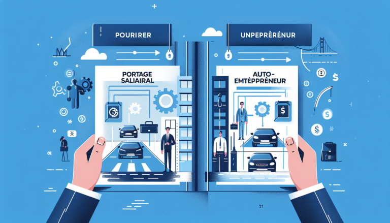 Portage salarial vs auto-entrepreneur : comparatif 2026