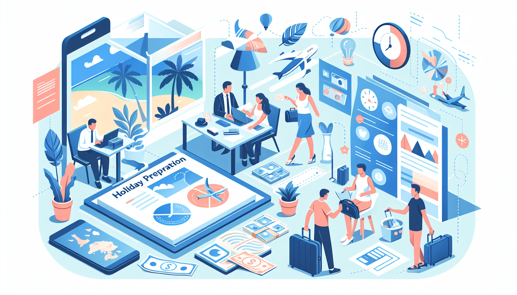 Freelance : Bien préparer son départ en vacances