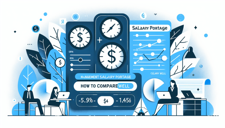 Taux de gestion en portage salarial : comment bien comparer